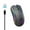 Black BK, variant on Giunmcul Holiday Saving 2.4GHz Wireless Mouse Gaming Mouse RGB Backlight Wireless Optical USB Gaming Mouse 4800DPI Rechargeable Mute Mice