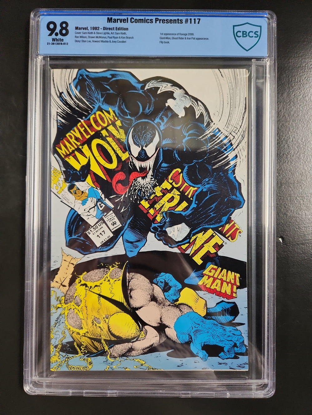 Cover of Marvel Comics Presents #117