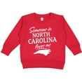 thumbnail image 2 of Inktastic Someone in North Carolina Loves Me Toddler Sweatshirt, 2 of 4