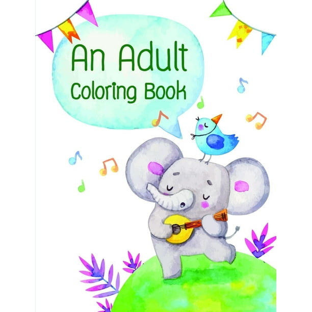 Download Cartoon In The Zoo An Adult Coloring Book Coloring Pages With Adorable Animal Designs Creative Art Activities For Children Kids And Adults Series 4 Paperback Walmart Com Walmart Com