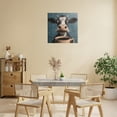 thumbnail image 3 of Stupell Industries Contemporary Grumpy Cow & Coffee Canvas Art, 17 x 17, by The Wands Want, 3 of 8
