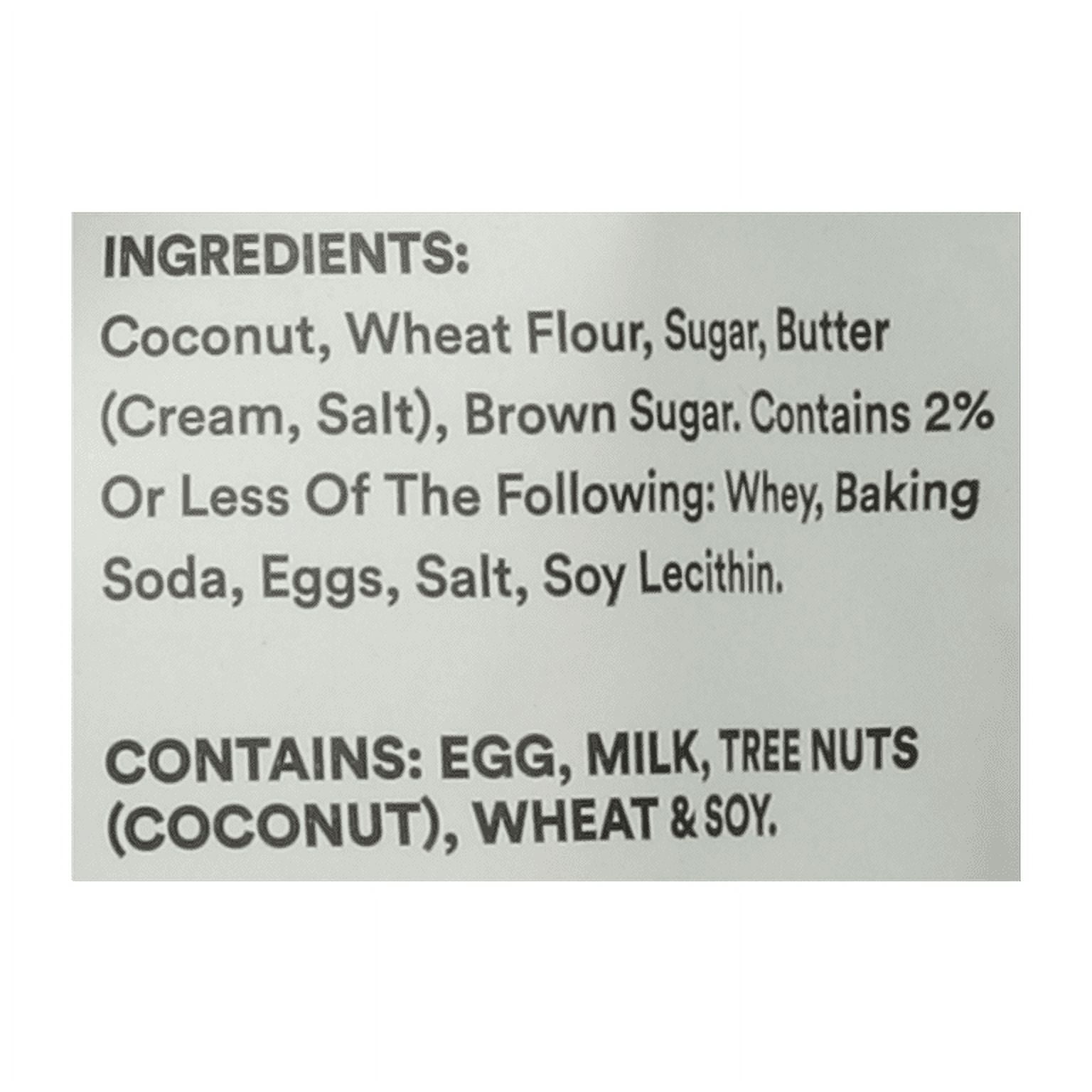 (6 pack) Thinsters Cookie Thins Crunchy Toasted Coconut Cookies, 4 oz