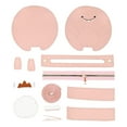 thumbnail image 2 of Suministros para hacer bolsos de cuero PU DIY jinwen Rosado, 2 of 6