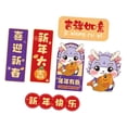 thumbnail image 4 of 6x 2024 Chinese New Year Refrigerator Magnets Decoration Fridge Sticker F, 4 of 8