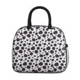 thumbnail image 2 of Insulated Lunch Bag for Women, Floral Print Oxford Fabric Lunch Box, Leakproof Thermal Cooler Tote for Work, School & Picnic, Leopard Animal Print, 2 of 5