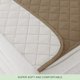 thumbnail image 5 of Funda Sofá Chaise Lounge Subrtex reversible con Correa Elástica ajustable caqui, 5 of 5
