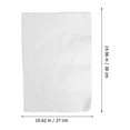 thumbnail image 2 of Homoyoyo Plain Rice Paper for Printing Plastic Desk White 50 Sheets, 2 of 6