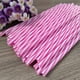 thumbnail image 2 of Buy 2 get 10% off 100 Pieces Plastic Drinking Straws 8 Inches Long Multi-Colored Striped Foldable, 2 of 5