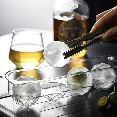 

Stackable Ice Ball Trays Easy Release Ice Ball Molds For Ice Chilling Drinks Tea