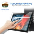 thumbnail image 3 of FIEWESEY 9H Hardness High Touch Scratch Resistant Glass Screen Protector for Feonal K116/K118/MAGCH M210/M101/X10/L21/MEIZE K116/K118/ZONKO K118/K116/Xiashuanghu RS10/Kaktin 10 inch Tablet (1 Pack), 3 of 6