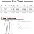 thumbnail image 2 of Cinvoph Womens Cargo Pants Summer Casual Outdoor Work Capris Pants Relaxed Fit Elastic High Waist Pants with Pockets, 2 of 5