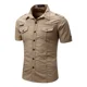 thumbnail image 4 of Camisa De Manga Corta Para Hombre Outdoor Sports Workwear, 4 of 8