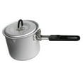 thumbnail image 1 of Camping Pot Milk Pot With Folding Handle 770ml Picnic Cooking Pot Cookware, 1 of 12