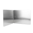 thumbnail image 1 of Grasa Para Estufa, Protector Contra Salpicaduras De Acero Inoxidable A Prueba De Calor De 2 Caras Con Revestimiento Antiadherente Para Protección De La Cocina, 1 of 7