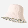 thumbnail image 2 of CoCopeaunts Summer Casual Bucket Hat for Women Wide Brim Outdoor Travel Sunscreen Fisherman Hat Ladies Floral Cotton Sun Cap, 2 of 8