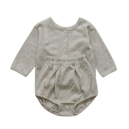 

ZHAGHMIN Baby Boy Winter Clothes Baby Girls Boys Summer Autumn Solid Ribbed Cotton Long Sleeve Short Pants Tshirt Shorts Set Outfits Clothes Baby Boy Brand Clothes Baby For Boys Bow Tie Outfit Cutes