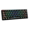 thumbnail image 3 of EGNMCR Keyboard Gaming Keyboard 2.4G Gaming Mechanical 61Keys Backlit Ergonomic Wireless keyboard Single Light 1 Keyboard, 3 of 3
