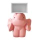 thumbnail image 2 of Mesa auxiliar con forma de , mesita de noche, con armario de almacenamiento, decorativa, escultura de resina, mesa auxiliar para oficina, Rosa, 2 of 8
