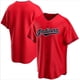 thumbnail image 1 of Nuevo Uniforme De Béisbol Cardigan Indian Guardian Baseball Versión En Blanco Ropa Deportiva De Verano Roja-Xxl(52), 1 of 2