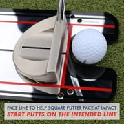 EyeLine Golf Putting Alignment Mirror, Portable Practice Putting Trainer Aid, As Seen on PGA Tour, Use Outdoors or on Indoor Putting mat