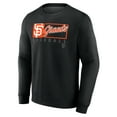 thumbnail image 2 of Men's Fanatics Black San Francisco Giants Focus Fleece Pullover Sweatshirt, 2 of 3