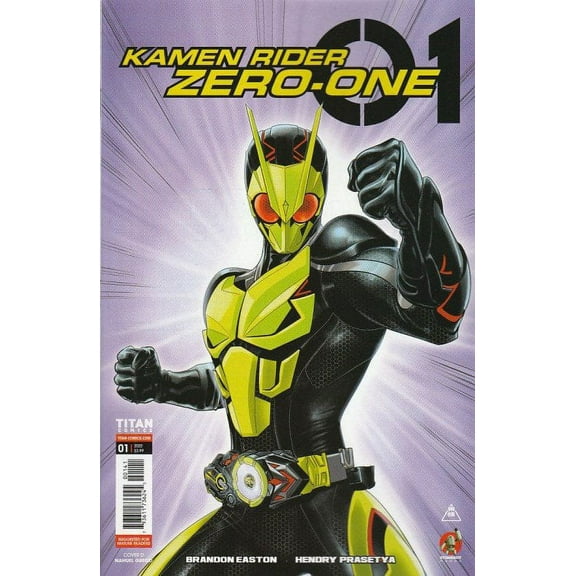 Kamen Rider Zero-One #1D VF ; Titan Comic Book