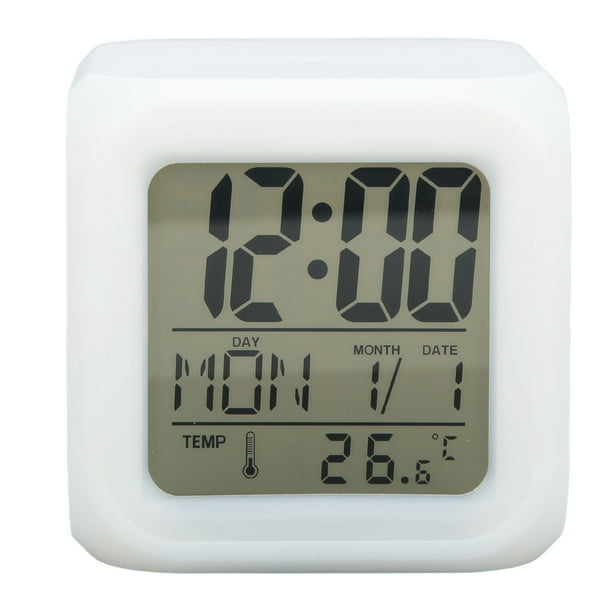 Reloj LED Reloj digital para niños Reloj despertador digital LED Reloj fresco Rendimiento lleno de energía Jadeshay A