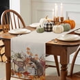 thumbnail image 3 of Fall Thanksgiving Table Runner, Autumn Thanksgiving Kitchen Dining Table Decoration for Home Party Decor 13x90 Inches, 3 of 9