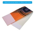 thumbnail image 4 of Uxcell 12.2x2.6" Soccer Captain C Armband, 2 Pack Nylon Unisex Elastic Band Adjustable for Youth Team Training, Orange, 4 of 5