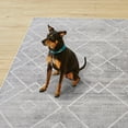 thumbnail image 3 of Better Homes & Gardens Geometric Machine Washable Indoor Runner Rug, Gray, 2'x7', 3 of 6