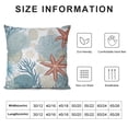 thumbnail image 5 of GOSMITH  Coastal Throw Pillow Cover ,Summer Ocean Themed Pillow Covers Square  Seashell Starfish Beach Pillow Cases Cushion for Bedroom Home Sofa Decoration, 5 of 5