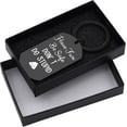 thumbnail image 6 of Have Fun Be Safe Don't do stupid Keychain,Gifts for New Driver or Gifts for Graduation, 6 of 6