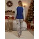 thumbnail image 4 of et Pijama Mujer Navideña Unitalla Invierno Conjunto Suave y Cálido, 4 of 5