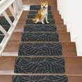 thumbnail image 5 of OEFNTAC Single Non-Slip Stair Tread 55x19cm Adhesive Carpet Mat for Indoor Steps Safety, 5 of 6