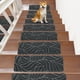thumbnail image 4 of Tapetes antideslizantes para escaleras, tapetes de alfombra con adhesivo reutilizable, 1 tapete de 9 x 30, antideslizantes para interiores, fáciles de limpiar, para principiantes, personas, 4 of 8