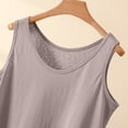 thumbnail image 4 of Posijego Women's Pajama Tank Tops Sleeveless Shirts Solid Color Summer Casual Tank Tops Sleep Tops for Women, 4 of 6