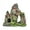 Mountain View Decoration - C, variant on CASAFUN Aquarium Mountain View Decoration Hollow Fish Tank Rockery Cave for Betta Cichlids Hideaway, Artificial Miniature Landscape Scenery Sculpture Ornament for Small Fish Shrimp Play