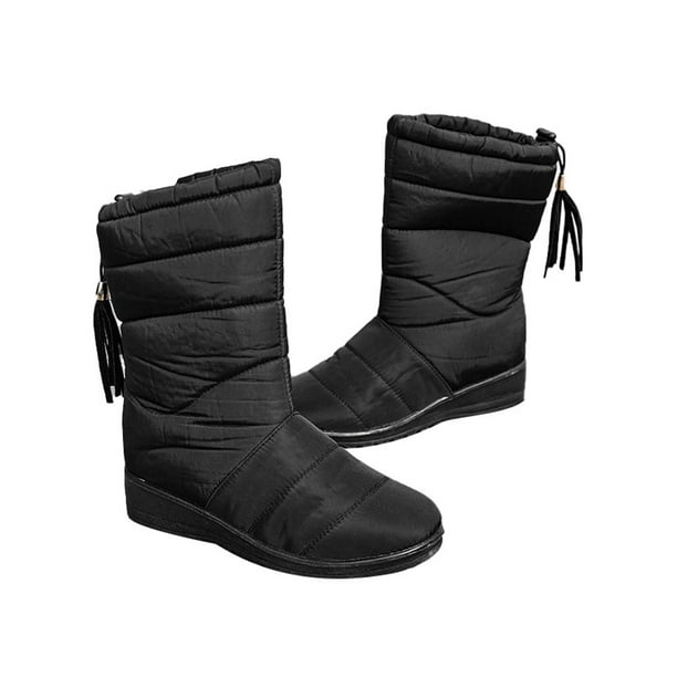 Avamo Women's Snow Boots, Faux Fur Waterproof Winter Boots for Women