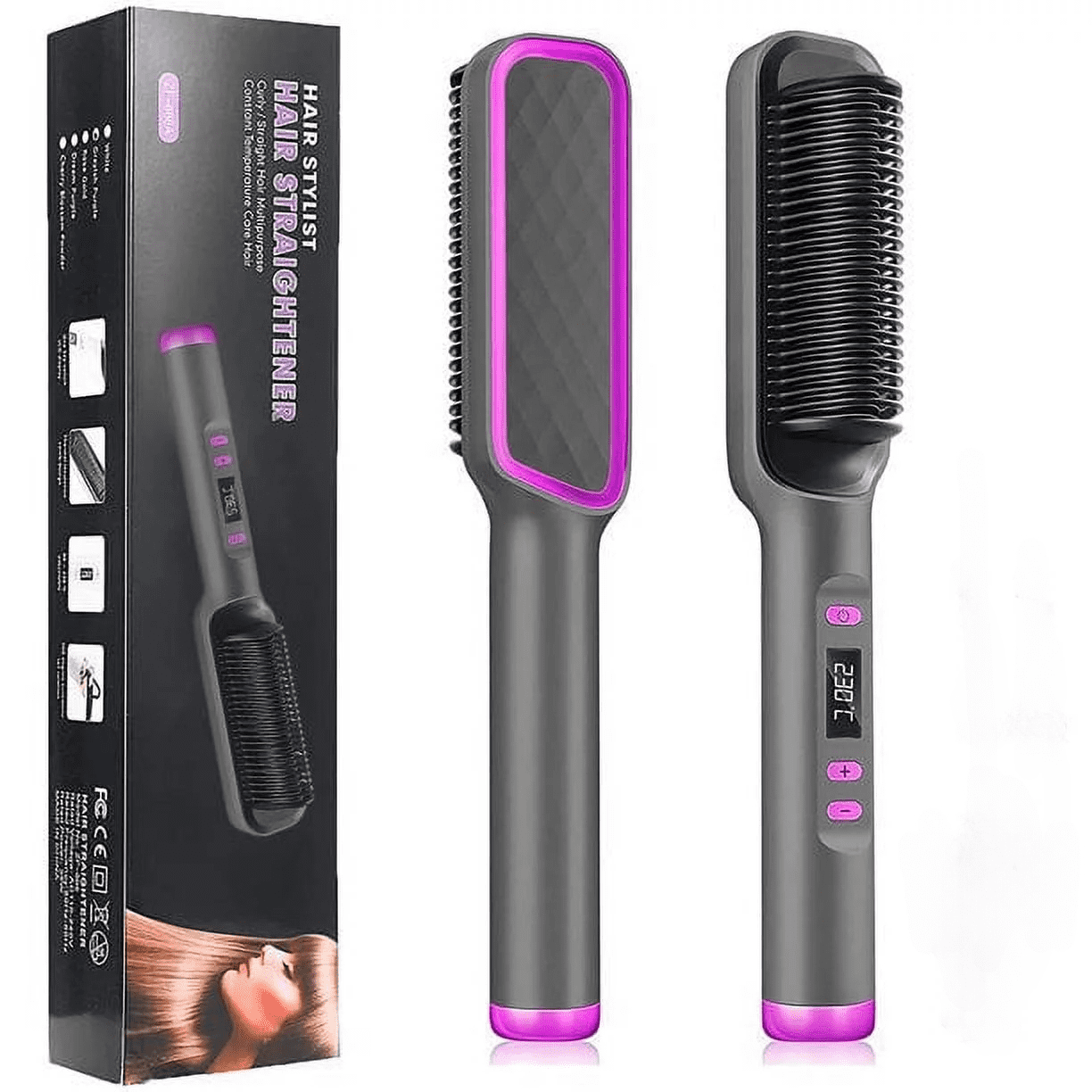 Conair straightening brush walmart deals