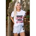 thumbnail image 3 of Cool Funny Want Some Awesome Joke Plus Size Crewneck Graphic Tee Shirt Brisco Brands 2X, 3 of 5