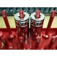 thumbnail image 2 of Hansen Global 92000 SAE & Metric, 2-Row Socket Tray Set - 6-Pieces, Red & Grey, 2 of 3