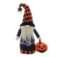 thumbnail image 2 of Halloween Gnome Holding Pumpkin 15 Inch HW1854, 2 of 2