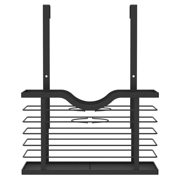 Hair Dryer Holder Adjustable Height Hair Tool Organizer Blow Dryer Holder, Adjustable Height Bathroom Cabinet Organizer Tray for Hair Dryer,Curling Iron,Hair Straightener,Brush