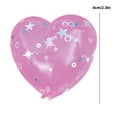 thumbnail image 3 of Clear Glass Transparent Heart Squishy Stress Reliever, Crystal Slow Rising Decompression Fidget, Soft Sensory Squeeze Pal for Anxiety, 3 of 5