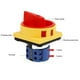 thumbnail image 4 of Interruptor de de leva rotatorio, interruptor rotatorio de disyuntor Selector universal interruptor de corte de energía AC 240V 440V 20A para industrial ANGGREK  Otros, 4 of 9