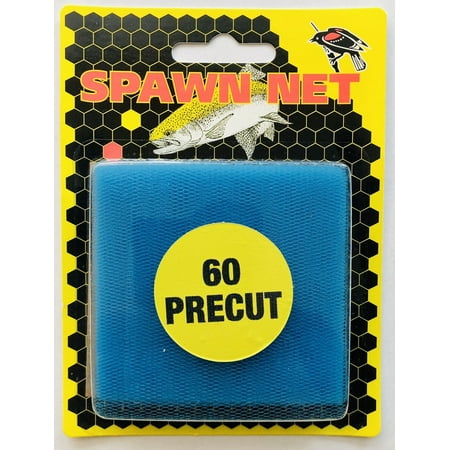 REDWING SPAWN FISHING NET SQUARES 60 CT 2 3/4"x 2 3/4" (Blue)