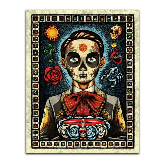 Gango Home Decor Vertical Muerto by Nicholas Ivins (Printed on Paper); One 11x14in Unframed Paper Poster