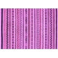 thumbnail image 1 of Ahgly Company Indoor Rectangle Abstract Purple Modern Area Rugs, 2' x 5', 1 of 4