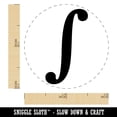 thumbnail image 2 of Integral Math Symbol Self-Inking Rubber Stamp Ink Stamper - Red Ink - Mini 1/2 Inch, 2 of 7