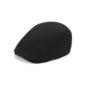 Zando Flat Caps Hats for Men Solid Newsboy Cap Driving Irish Cabbie Mens Beret Hats Coffee